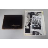 An autograph album, featuring household names in the 20thC world of stage, screen and television