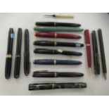 Pens: to include a Conway Stewart No.15 fountain pen