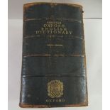 Book: 'The Shorter Oxford Dictionary'  3rd edition, revised with addenda published 1944