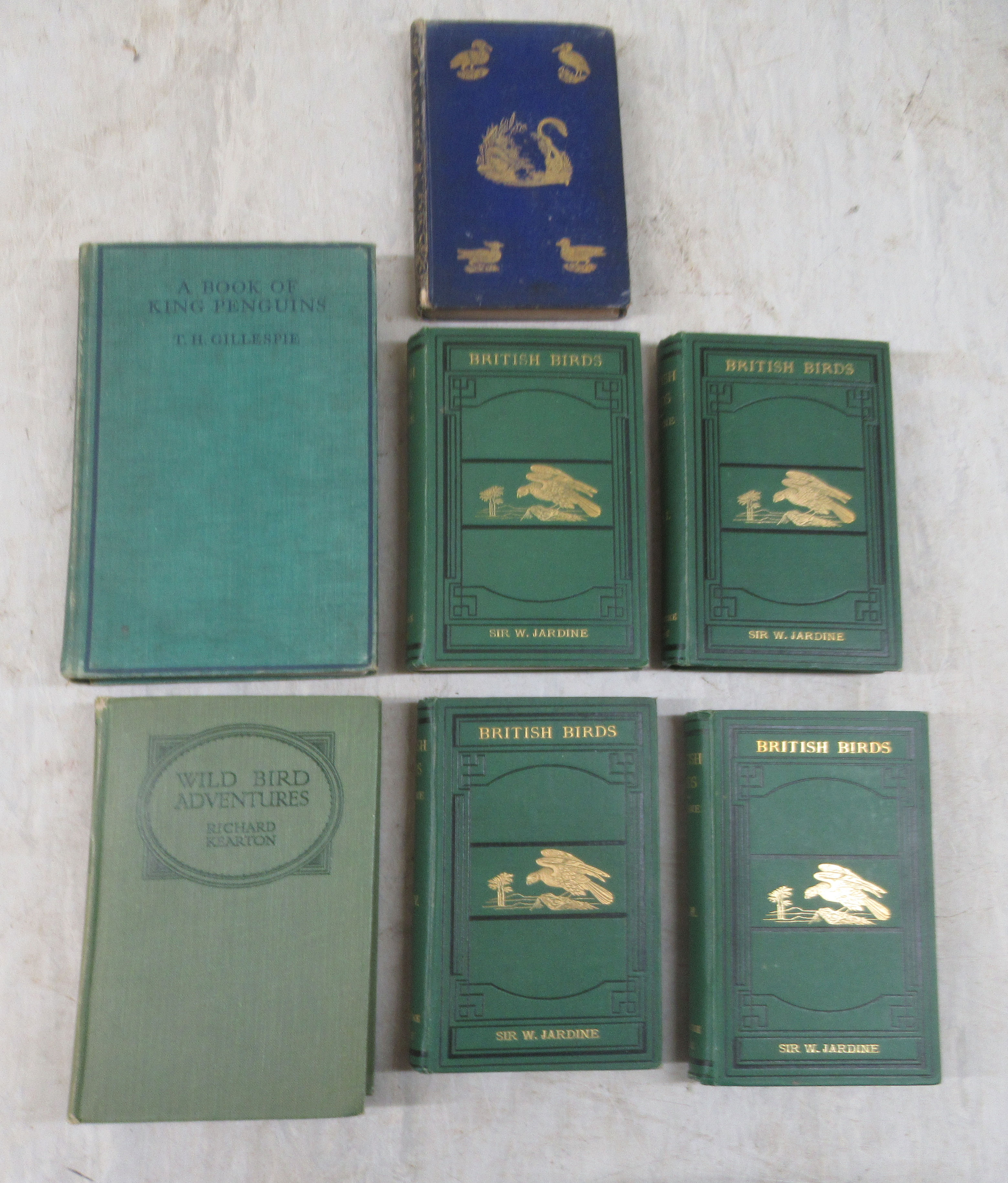 Books, wildlife reference: to include 'British Birds' by Sir W Jardine, published in four volumes,
