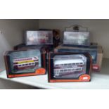 A collection of diecast model passenger coaches  boxed: to include The Original Omnibus Company,