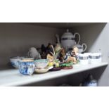 Ceramics: to include a Wedgwood Asia pattern china coffee set