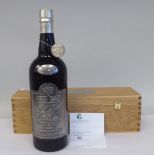 A bottle of 1927 Porto Velho Millenium '2002' port  boxed