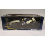 A Williams F1 Team Minichamps model Formula One racing car  1.18 scale  boxed