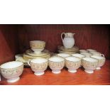 Wedgwood bone china Florentine gold pattern tableware