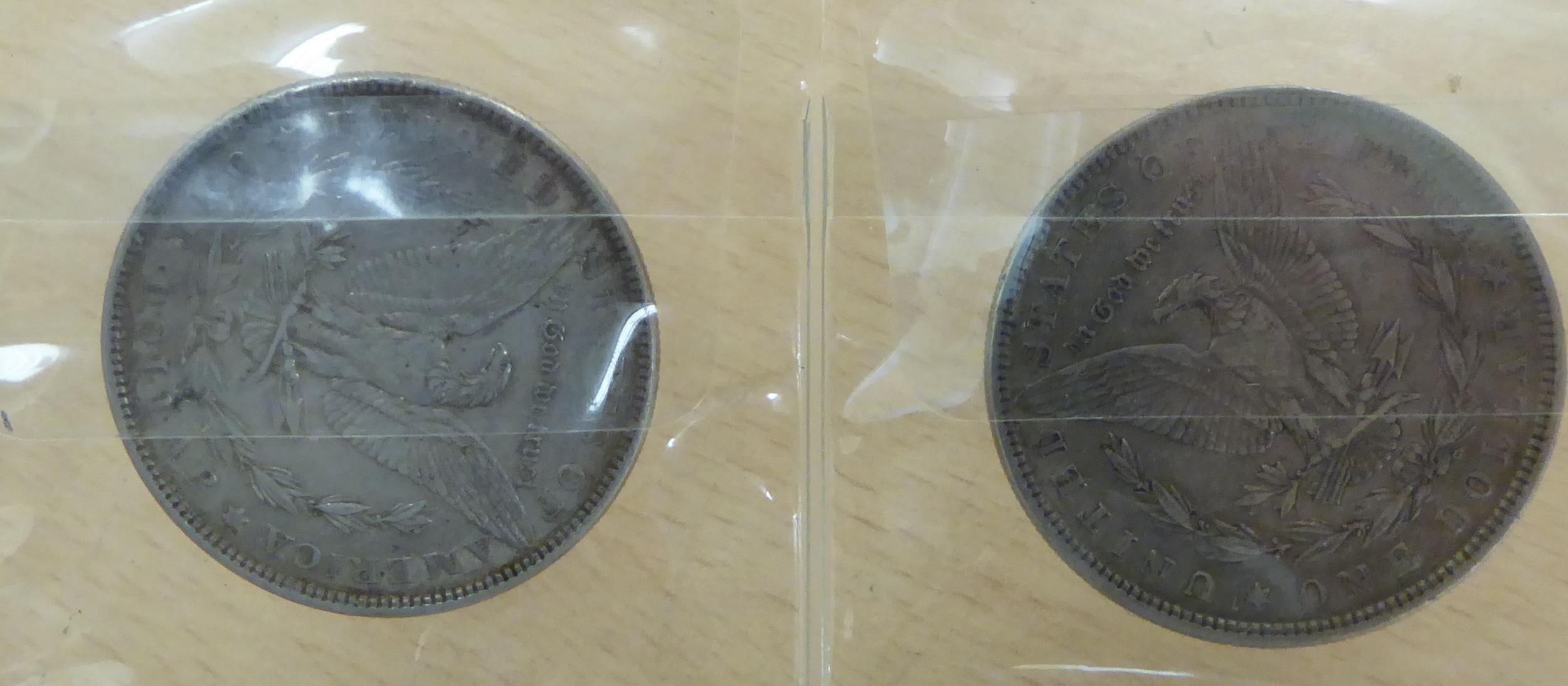 Uncollated 18th/19th & 20thC coins and banknotes: to include an 1892 USA one dollar; and a George - Image 10 of 11