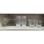 Villeroy & Boch drinking glasses: to include tumblers
