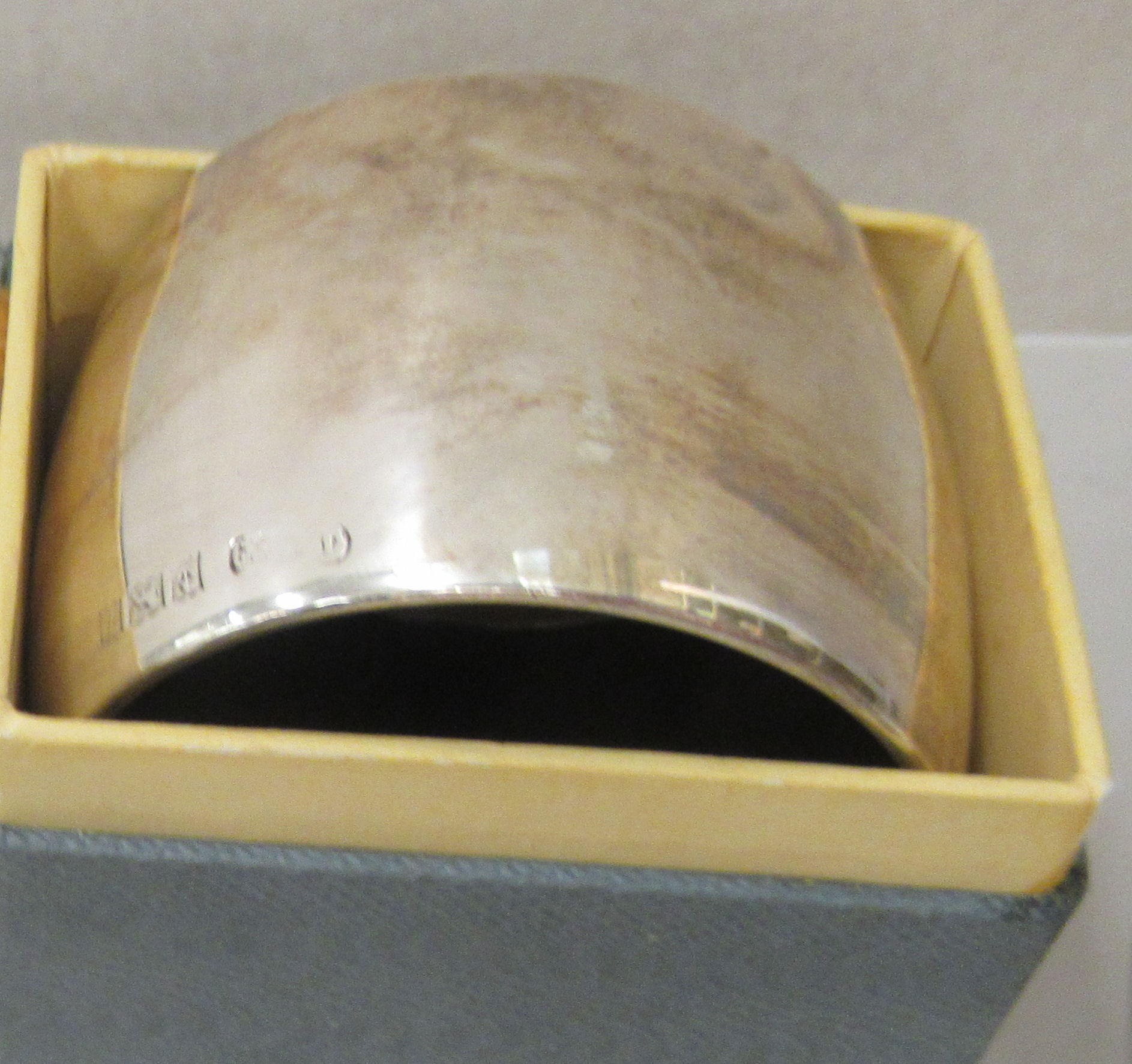Silver, white metal and EPNS collectables: to include a quache; a napkin ring; and a combination - Image 2 of 5
