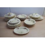 Crown Ducal china Florentine Marie pattern tableware