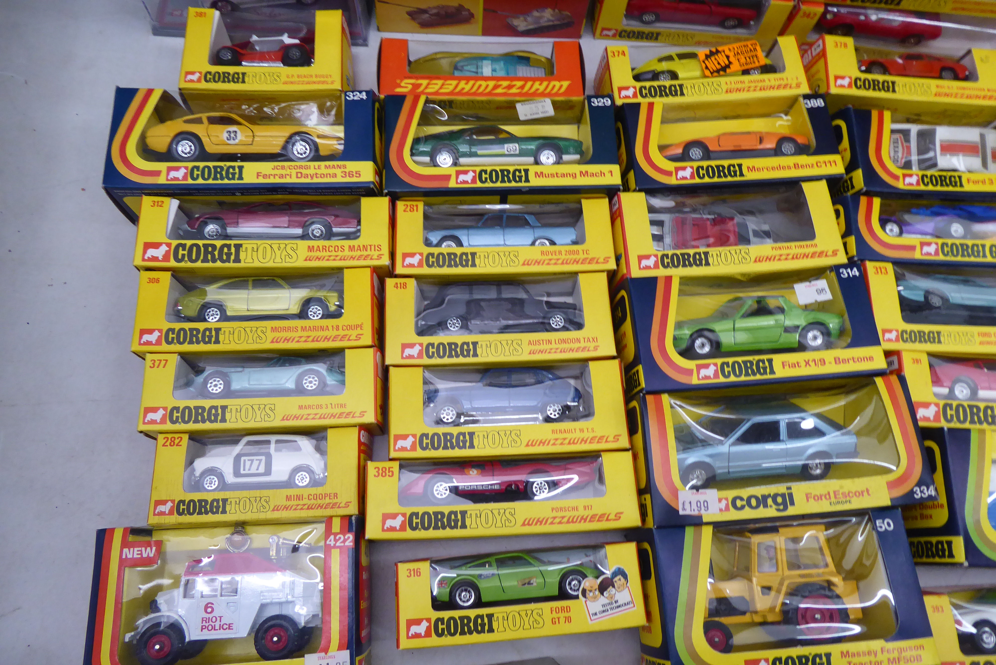 Corgi diecast model vehicles: to include many Whizzwheels examples  boxed - Image 4 of 5