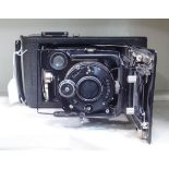 A Zeiss Ikon Compur bellows camera