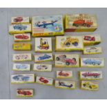 Dinky diecast model vehicles: to include a no.724 Sea King helicopter  boxed
