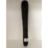 A mixed lot: to include an Irish carved bog oak truncheon, inscribed 'Belfast'  13"L