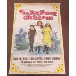 An original 1970 colour printed film poster, advertising 'The Railway Children'  40" x 27" (This