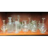 Glassware: to include cordial jugs