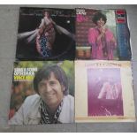 Vinyl albums, pop and easy listening