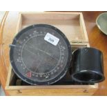 An AFT Lancaster Bomber compass, model no. type P10, 46527  6"dia