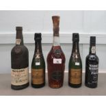 Spirits, port and Champagne: to include a bottle of Taylor's ten year old Tawny Port