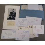 Photographic and printed ephemera pertaining to the British Royal Family: to include the Queen's
