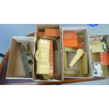 00 gauge model railway accessories: to include a diecast station and platform