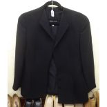 A lady's Giorgio Armani black blazer  size 42