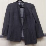 A lady's Giorgio Armani grey blazer  size 42