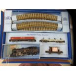 A Hornby 00 gauge model train set: to include a 2-6-4 locomotive  boxed