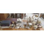 Silver plated tableware, cutlery and flatware  various patterns