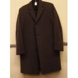 A gentlemen's Hugo Boss dark charcoal grey fabric jacket