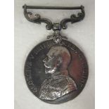 A George V military medal for Bravery in the Field, awarded to 93877 Gnr.F.C.Broad RFA (Please Note: