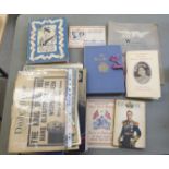 Royal related, printed ephemera: to include books and magazines