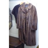 A Siberian Fur Store of Hong Kong three quarter length jacket; and a cape