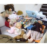 A mixed lot: to include toys; dolls; and ladies fashion accessories