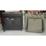 Two Samsonite travel cases with several compartments