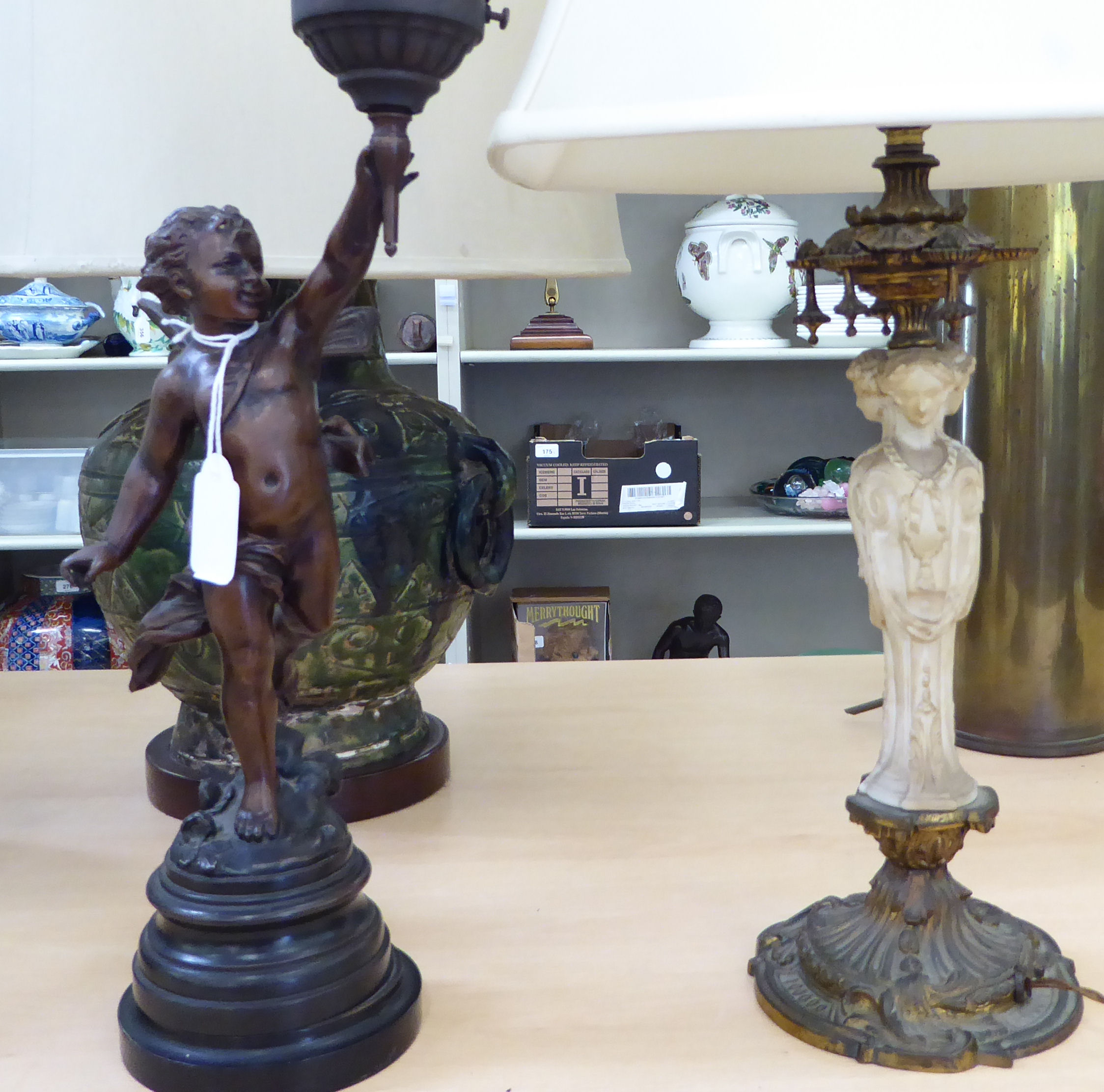 A selection of variously made, themed table lamps - Image 2 of 3