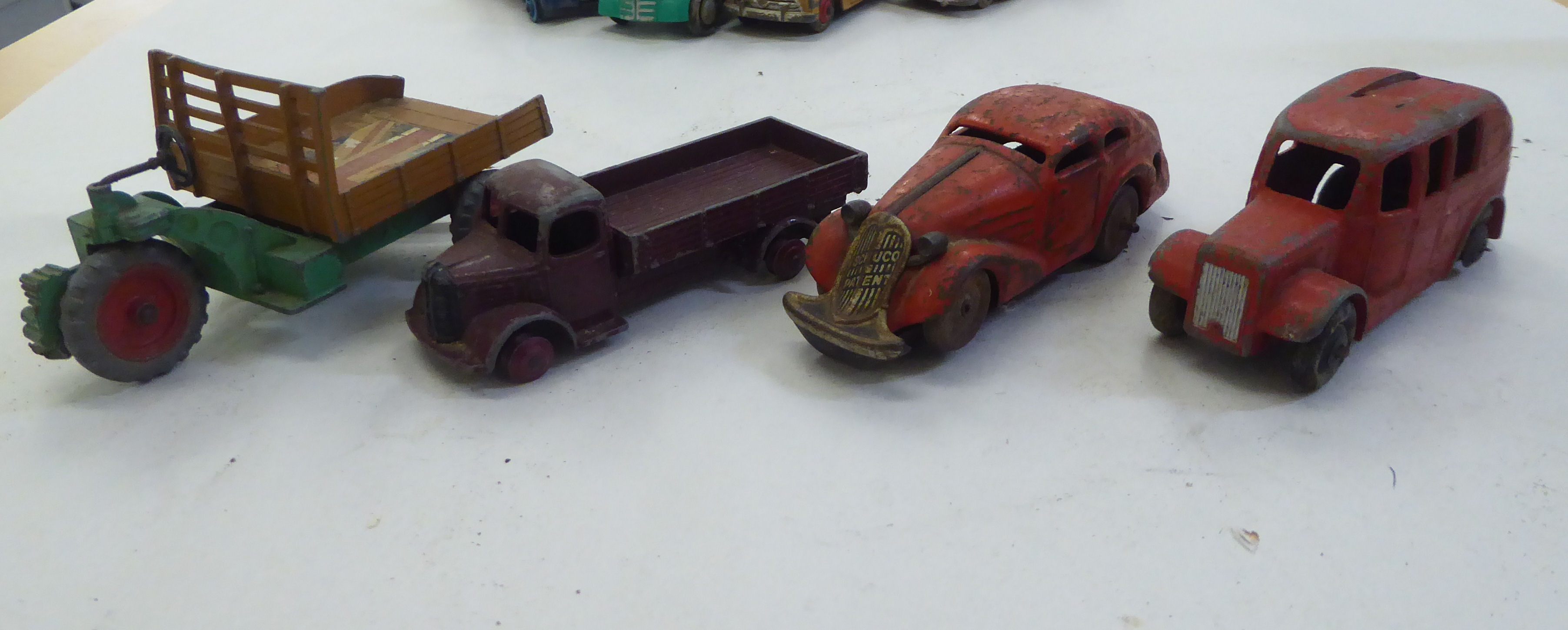 Diecast model vehicles: to include examples by Schuco and Dinky Toys, featuring a Ford Sedan - Image 4 of 7