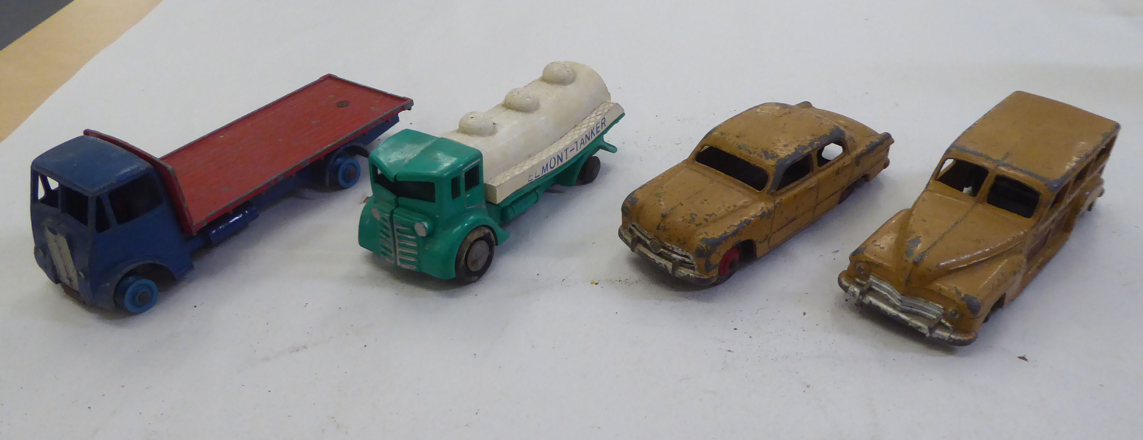 Diecast model vehicles: to include examples by Schuco and Dinky Toys, featuring a Ford Sedan - Image 3 of 7