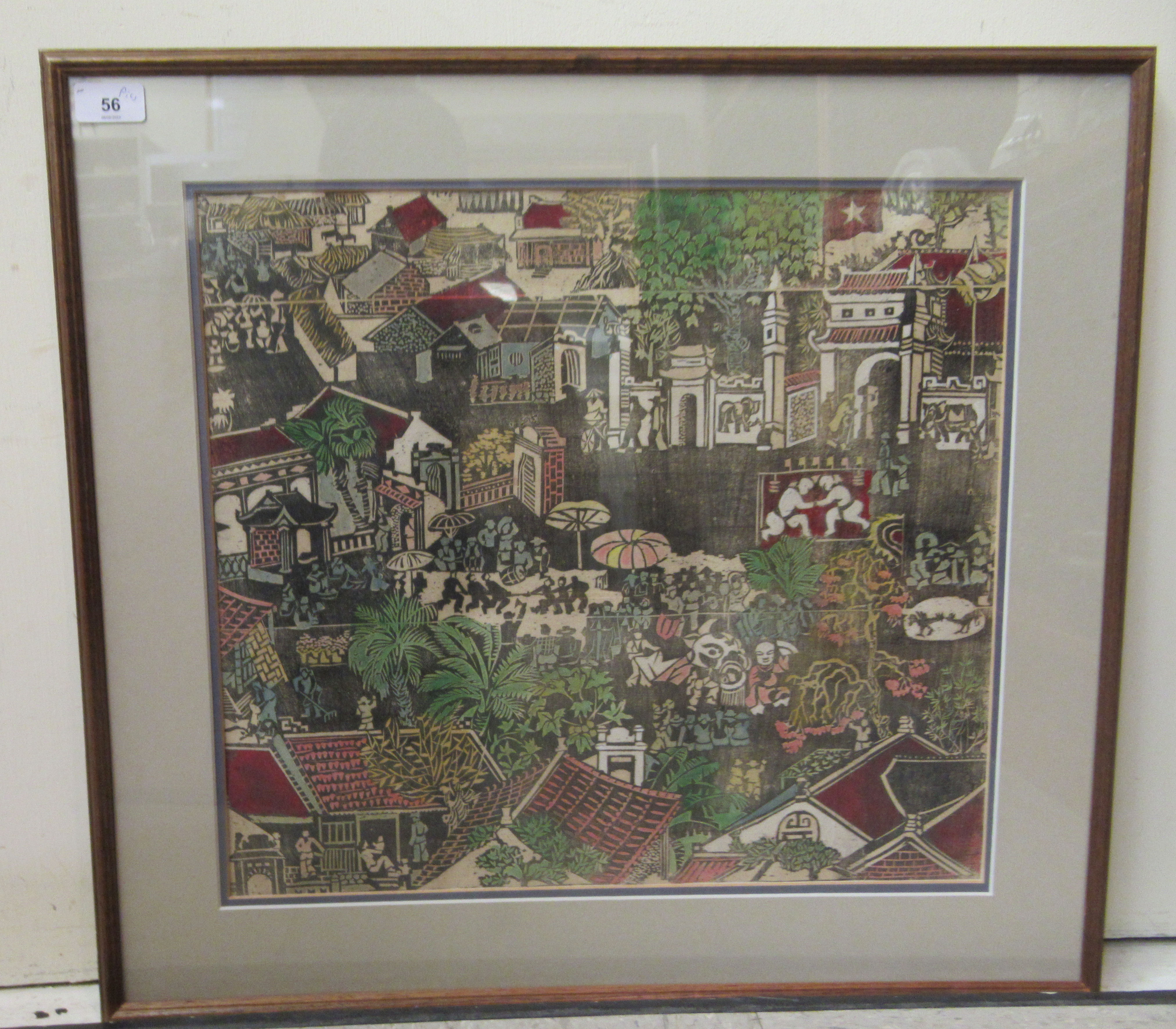 Framed Asian and other themed prints  mixed sizes - Image 6 of 6