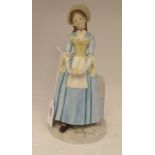 A Royal Worcester china figure from The Hadley Collection 'The Gallant Lady' modelled by James