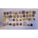 Approx. thirty-five Canadian military cap badges, some copies: to include Nova Scotia Highlanders;