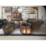 19th and 20thC mainly cookware themed brass and other metalware