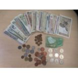 Uncollated coins and banknotes: to include German Wartime examples