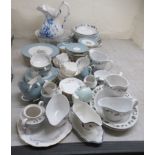Ceramic tableware: to include Royal Doulton china Rose Elegans pattern and Royal Short china