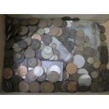An uncollated collection of 19thC and 20thC British coins, mainly pennies, halfpennies and farthings