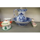 Decorative ceramics: to include a Shelley china novelty Mabel Lucie Attwell teapot and sugar