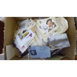 Uncollated postcards and PHQ cards