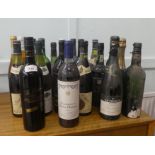 Nineteen bottles of mixed wine: to include The Hundred Cabinet Sauvignon Coonaubarra 2011