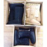 Three pairs of ladies Ugg boots  size 2  boxed