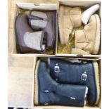 Three pairs of ladies Ugg boots  size 2  boxed