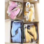 Four pairs of ladies Timberland boots  1.5  boxed
